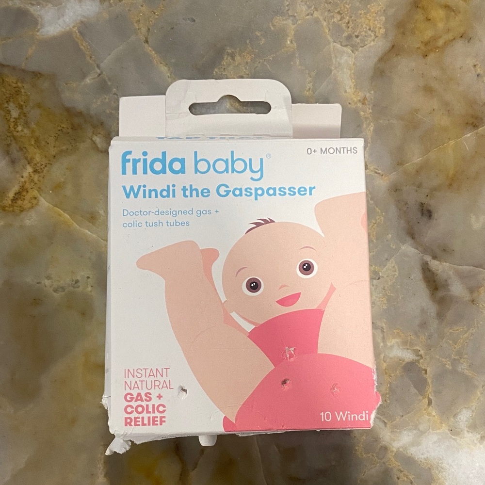 🧡 Frida Baby ‘Windi the Gaspasser’ gas + colic tush tubes
